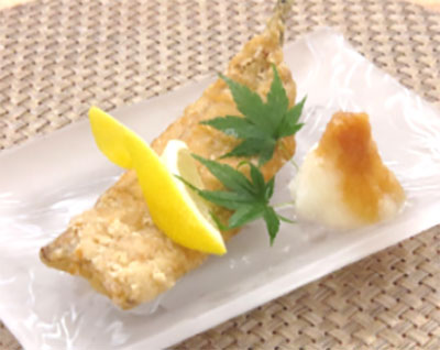 秋刀魚の竜田揚げ