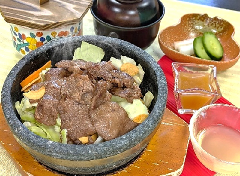 牛タンのさっぱりレモンと塩だれソース