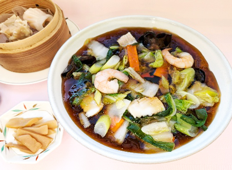 五目あんかけラーメン