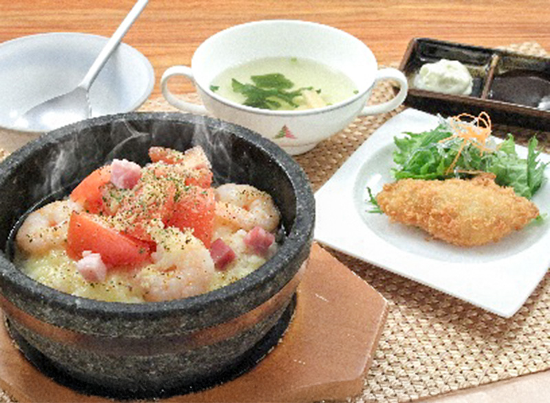 とちぎとまと石焼チーズリゾット