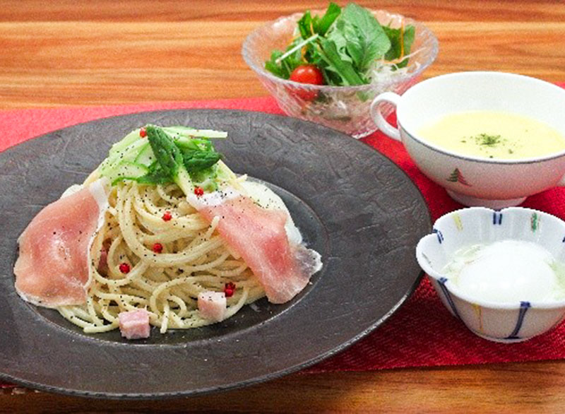 冷製カルボナーラ